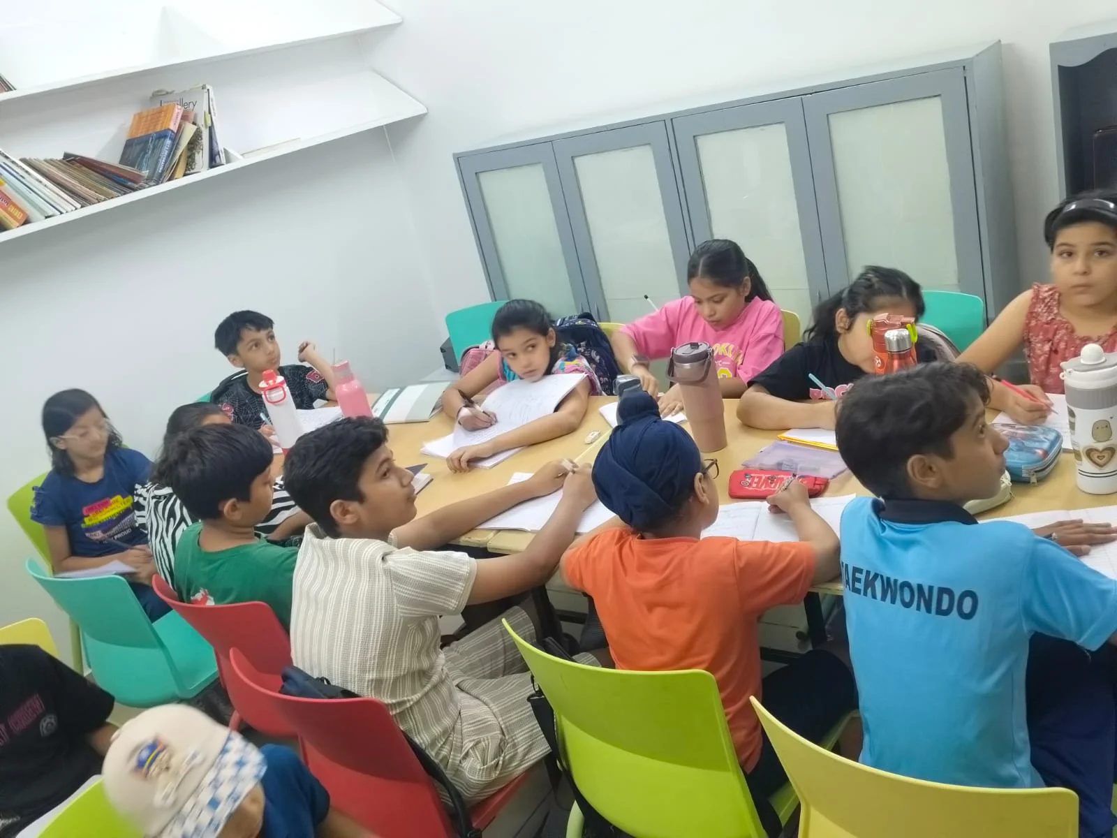 English Classes class at B.P. Jain Skill Development Center