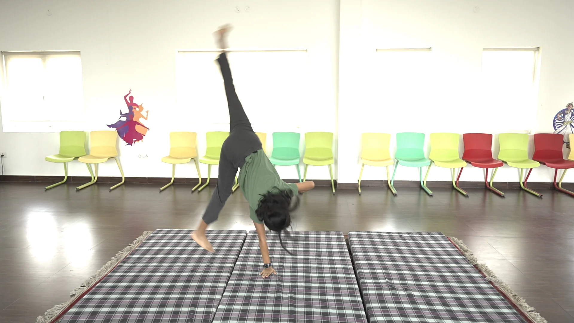Gymnastic & Hula Hoop, Ribbon session photo 6