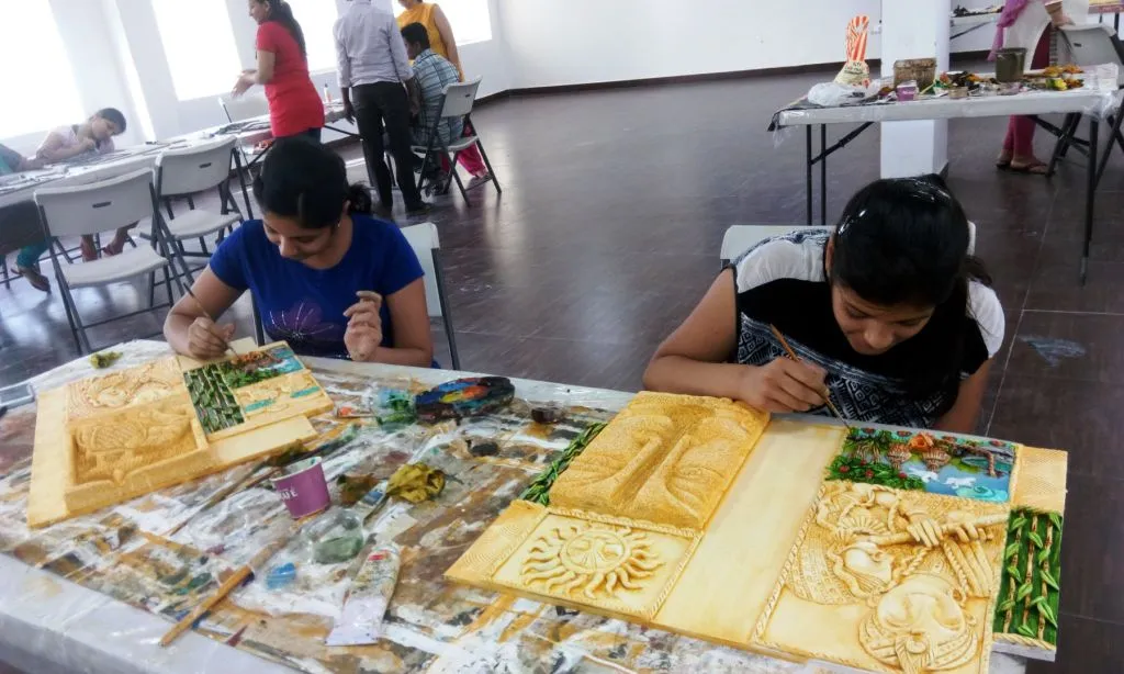 Mural Art Workshop by Bharat Rawal